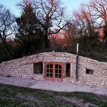 Maison Terre Les Cabanes De Fallot - Sauna Bain-Froid Piscine Naturelle L'isle-Bouzon 외부 사진